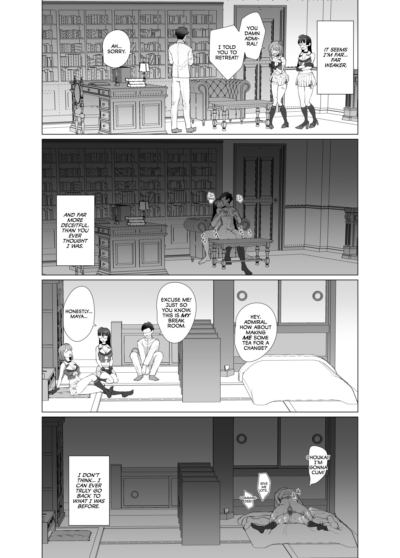 Hentai Manga Comic-The Day I Broke - The Story of Chokai's Secret Cheating with the Admiral Until She Gets Pregnant-Read-27